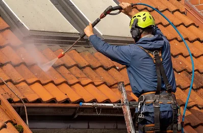 Démoussage et hydrofuge de toiture à Orveau